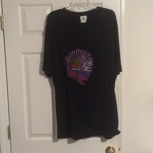 Black Lacoste Tee good condition